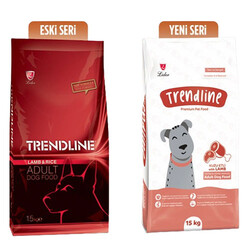 Trendline - Trendline Kuzulu ve Pirinçli Yetişkin Köpek Maması 15 Kg 