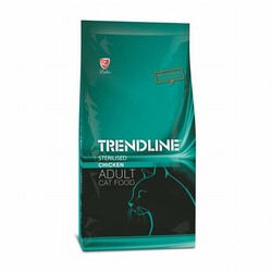 Trendline - Trendline Tavuklu ve Pirinçli Kısırlaştırılmış Kedi Maması 15 Kg 