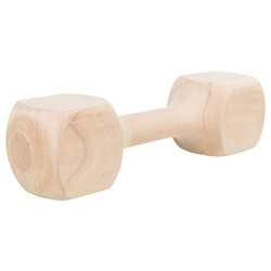 Trixie - Trixie Ahşap Dambıl Köpek Oyuncağı 23 Cm 400 Gr 