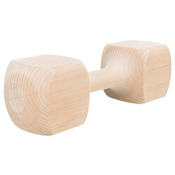 Trixie - Trixie Ahşap Dambıl Köpek Oyuncağı 25 Cm 650 Gr 