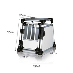 Trixie - Trixie Alüminyum Köpek Taşıma Kafesi 48x57x64 Cm 