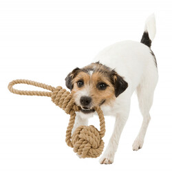 Trixie At Getir ve Tut Çek Halat Köpek Oyuncağı 20 Cm - Thumbnail