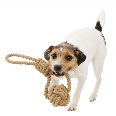 Trixie At Getir ve Tut Çek Halat Köpek Oyuncağı 20 Cm