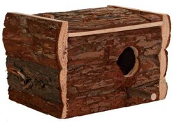 Trixie - Trixie Doğal Ahşap Kuş Yuvası 21x13x12 Cm