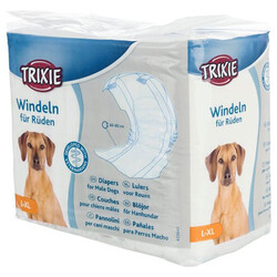 Trixie - Trixie Erkek Köpek Pedi 12'li 60-80 Cm L-XL 