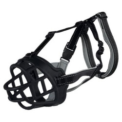 Trixie - Trixie Esnek Silikon Köpek Ağızlığı 39 Cm XL 