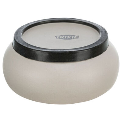 Trixie Kauçuk Kaymaz Tabanlı Seramik Köpek Mama Su Kabı 0,3 Lt 11 Cm 