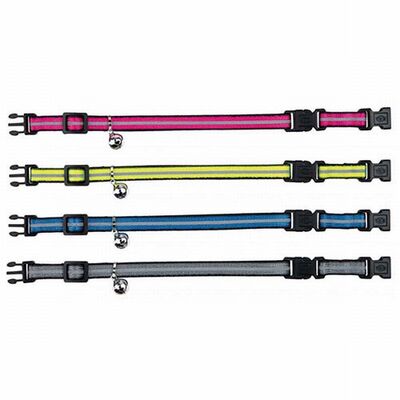 Trixie Çift Kilitli Fosforlu Zilli Kedi Boyun Tasması 