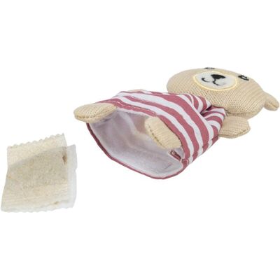 Trixie Kedi Otlu Kumaş Ayı Kedi Oyuncağı 12 Cm