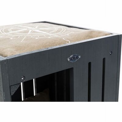 Trixie Kedi Oyun Evi 36x51x36 Cm Antrasit Gri Kum Beji 