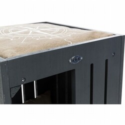 Trixie Kedi Oyun Evi 36x51x36 Cm Antrasit Gri Kum Beji - Thumbnail