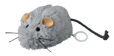 Trixie Peluş Titreşimli Fare Kedi Oyuncağı 8 Cm