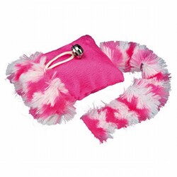 Trixie - Trixie Peluş Kedi Otlu Zilli Kedi Oyuncağı 20 Cm 