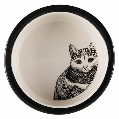 Trixie Seramik Kedi Mama Su Kabı 0,3 Lt 12 Cm 