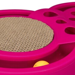 Trixie Kedi Tırmalama ve Oyuncak 60x33 Cm Pembe - Thumbnail
