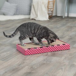 Trixie - Trixie Oyuncaklı Kedi Tırmalaması Pembe 48x25 Cm 