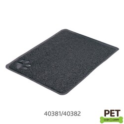 Trixie Kedi Tuvaleti Önü Paspası Antrasit 40x60 Cm - Thumbnail