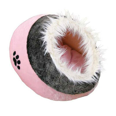 Trixie Peluş Kedi ve Küçük Irk Köpek Yatağı 35x26x41 Cm Pembe 