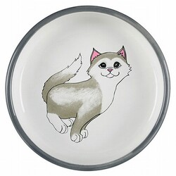 Trixie Kısa Burunlu Kedi Seramik Mama Su Kabı 15 Cm - Thumbnail