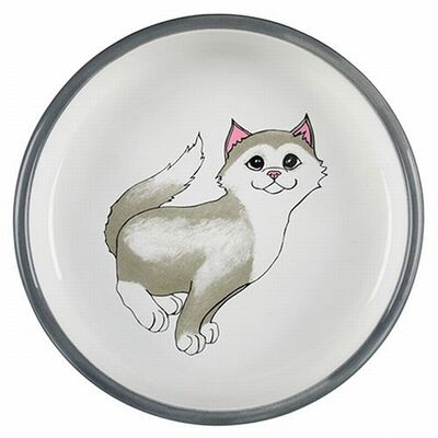 Trixie Kısa Burunlu Kedi Seramik Mama Su Kabı 15 Cm 