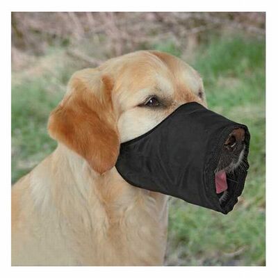 Trixie Köpek Ağızlığı Siyah 20 Cm S-M 