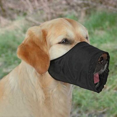 Trixie Köpek Ağızlığı Siyah 32 Cm L-XL