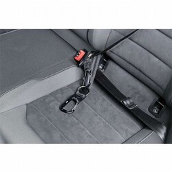 Trixie Köpek Emniyet Kemeri Bağlantı Kayışı Karabinalı Siyah 38 mm 30 Cm - Thumbnail