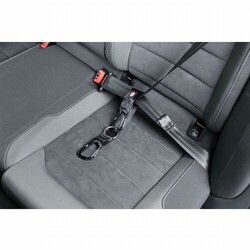 Trixie Köpek Emniyet Kemeri Bağlantı Kayışı Karabinalı Siyah 38 mm 30 Cm - Thumbnail