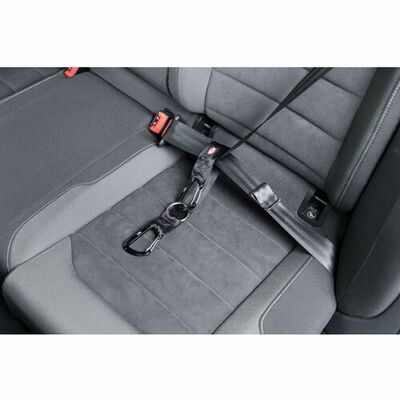 Trixie Köpek Emniyet Kemeri Bağlantı Kayışı Karabinalı Siyah 38 mm 30 Cm 