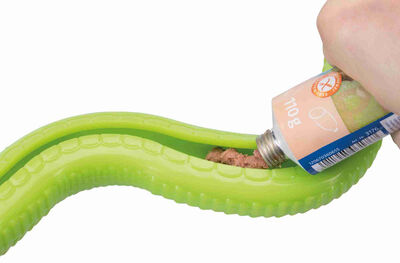 Trixie Termoplastik Yeşil Yılan Köpek Ödül Oyuncağı 42 Cm