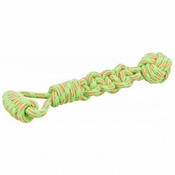 Trixie - Trixie At Getir ve Tut Çek Tutamaçlı Oyun Topu Köpek Oyuncağı 8x38 Cm 