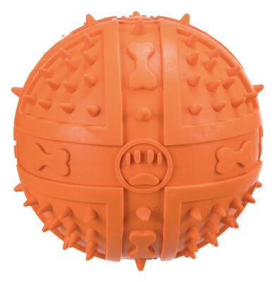 Trixie Doğal Kauçuk Sesli Top Köpek Oyuncağı 9 Cm