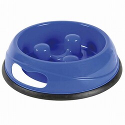 Trixie - Trixie Köpek Yavaş Besleme Plastik Mama Kabı 0,9 Lt 23 Cm 