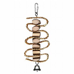 Trixie - Trixie Natürel Askılı Doğal Kuş Oyuncağı 30 Cm 