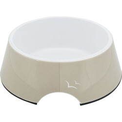 Trixie Melamin Paslanmaz Çelik Köpek Mama Su Kabı Kum Beji 0,8 Lt 22 Cm - Thumbnail