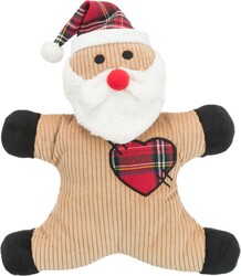 Trixie - Trixie Noel Baba Kardan Adam Peluş Köpek Oyuncağı 33 Cm