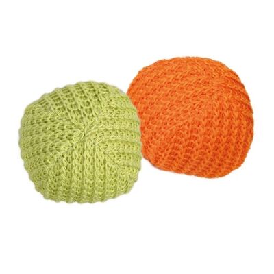 Trixie Örgü Top Kedi Oyuncağı 2'li 4, 5 Cm