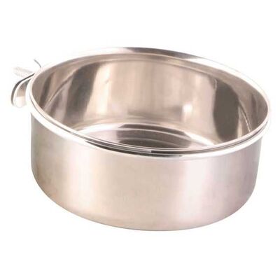 Trixie Paslanmaz Papağan Yem Kabı 600 Ml 12 Cm