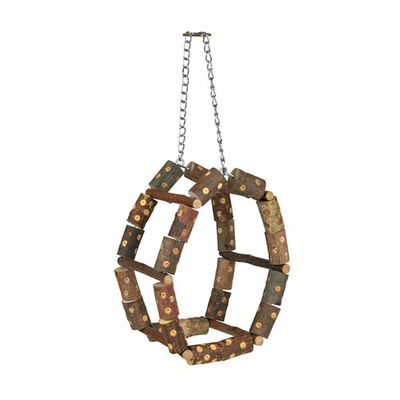 Trixie Doğal Ahşap Paraket Tüneği 11x17x11 Cm 