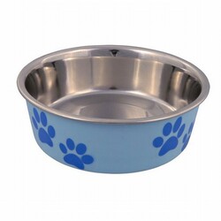 Trixie - Trixie Paslanmaz Çelik Köpek Mama Su Kabı 1,4 Lt 21 Cm 