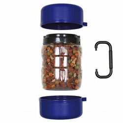 Trixie - Trixie Kedi ve Köpek Seyahat Seti 2 Kap+1 Plastik Kavanoz 0,75 Lt 