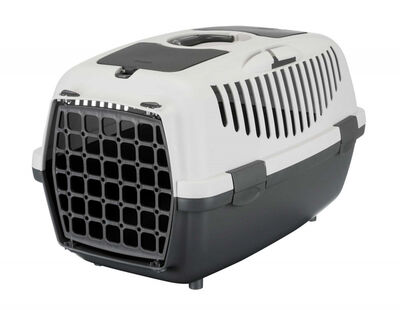 Trixie Kedi ve Küçük Irk Köpek Taşıma Kabı XS-S 37x34x55 Cm Açık Gri