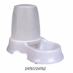 Trixie - Trixie Plastik Hazneli Kedi ve Köpek Mama Su Kabı 1,5 Lt 