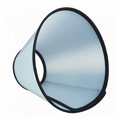Trixie - Trixie Şeffaf Plastik Köpek Koruyucu Yakalık L 44-53 Cm 22 Cm 