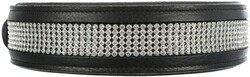 Trixie - Trixie Taşlı Deri Köpek Boyun Tasması 38-48 Cm 35 Mm Medium Siyah