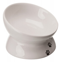 Trixie Yükseltilmiş Ergonomik Seramik Kedi Mama Su Kabı 0,15 Lt 13 Cm - Thumbnail