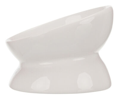 Trixie Yükseltilmiş Ergonomik Seramik Kedi Mama Su Kabı 0,15 Lt 13 Cm
