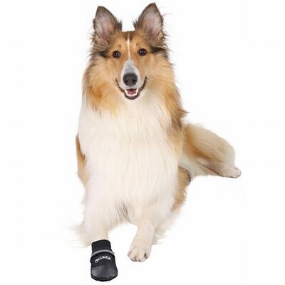 Trixie Yumuşak Köpek Patiği 2 Adet Siyah Large 