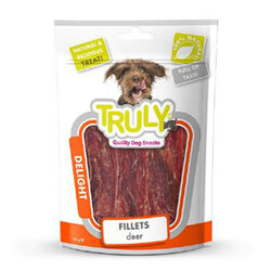 Truly - Truly Delight Jerky Ördekli Fileto Yumuşak Köpek Ödülü 90 Gr 