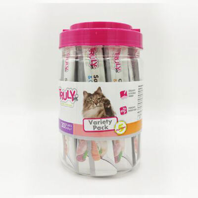 Truly Karışık Çeşitli Sıvı Kedi Ödül Maması 14 Gr 30'lu 